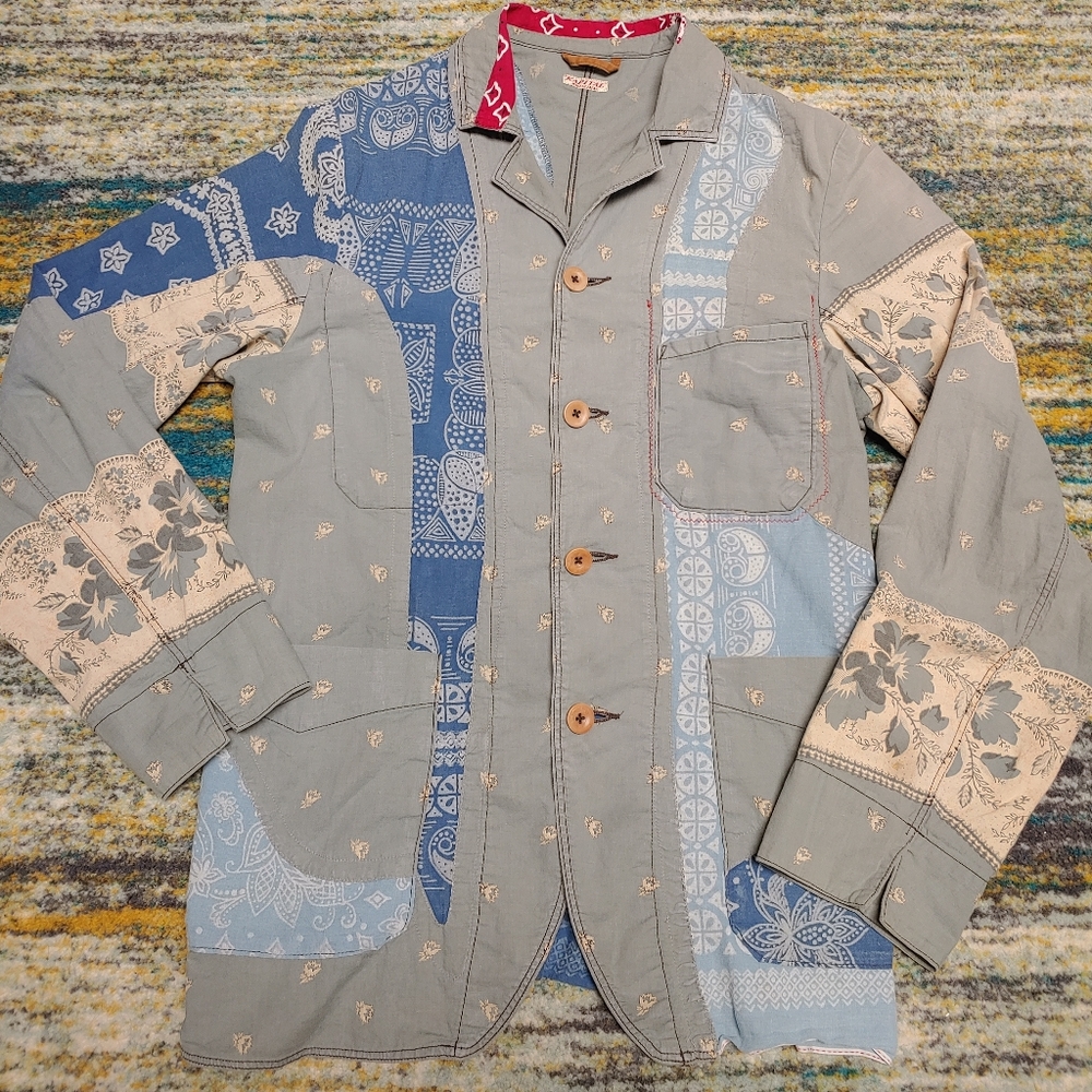 Kapital Bandana Patchwork Shirt Jacket